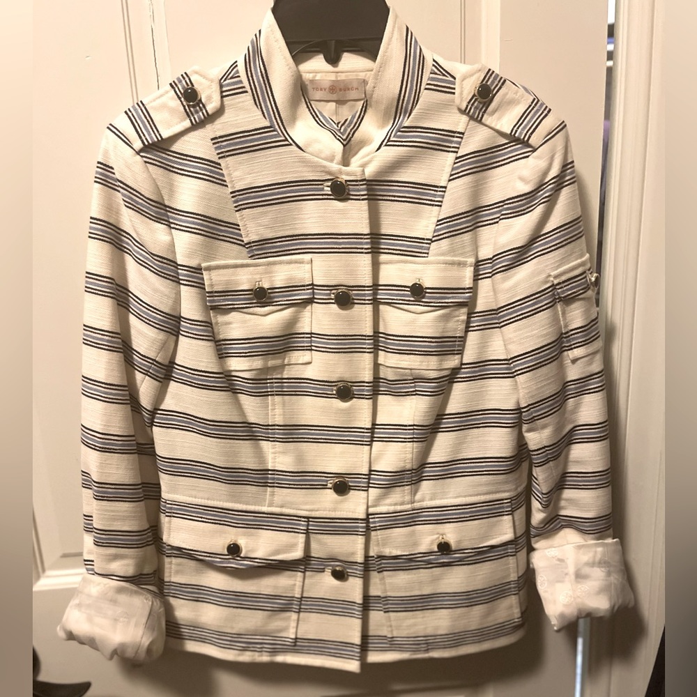 Tory Burch jacket.